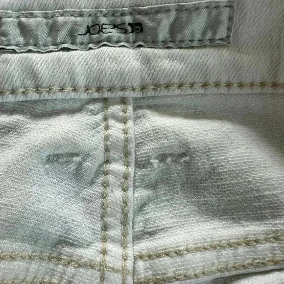 JOE'S JEANS Women's White SOCIALITE KICKER Cropped Jeans Size 24 - Picture 2 of 6